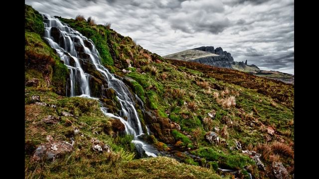 Шум водопада и пение птиц смотреть онлайн