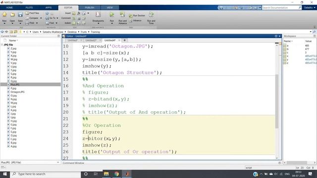 Logical Operations of Images | MATLAB смотреть онлайн