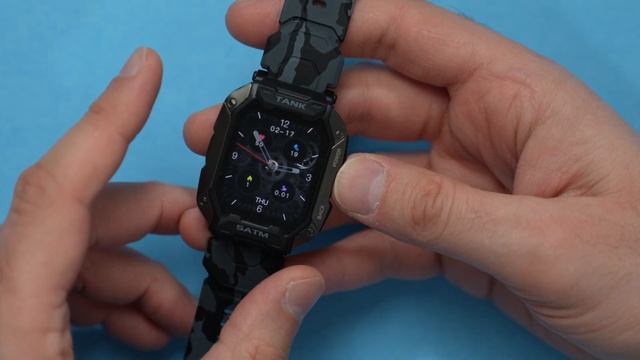 Kospet Tank M1 Smartwatch Tour - Waterproof Test & Car Crush Test смотреть онлайн