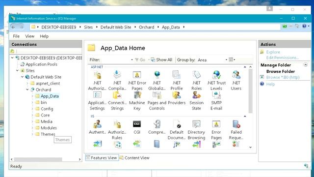 Installing Orchard Using IIS & SQL Server : Orchard Beginner смотреть онлайн