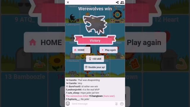 Werewolf Online casual gameplay #95: All evils are good? смотреть онлайн