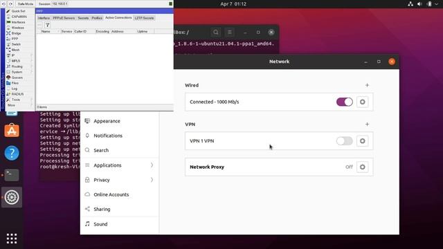 Install l2tp+ipsec client Ubuntu 21.04, 20.10, 20.04, 18.04 for mikrotik (RouterOS 4.7, 6.48) RU смотреть онлайн