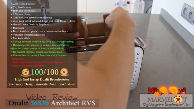 Dualit Architect 26530 - Review Test смотреть онлайн