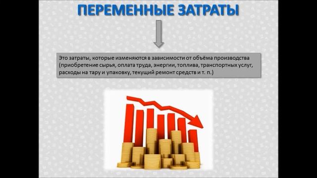 Экономика для школьников. Постоянные и переменные затраты смотреть онлайн