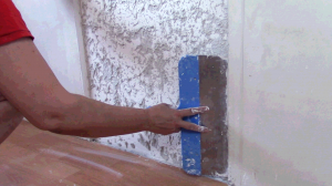 Красивая Стена из обычной Шпаклёвки (Своими Руками)