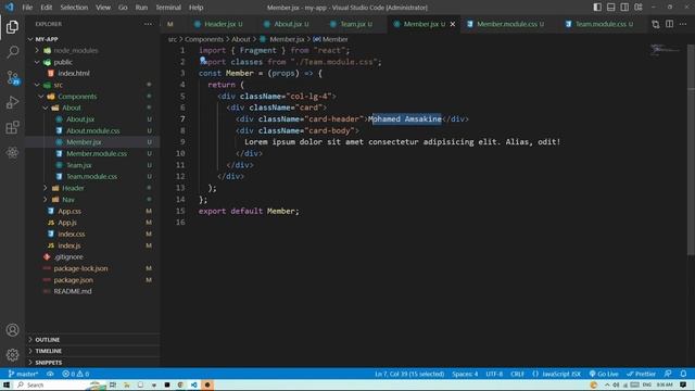 Learn React JS BDarija [#05] - Props смотреть онлайн