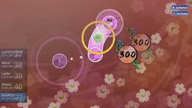 osu!: S.S.D.Fantasica - Hanafubuki [Insane] смотреть онлайн