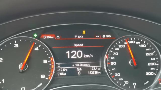 Audi A6 C7 3.0TDi 150kW Acceleration смотреть онлайн