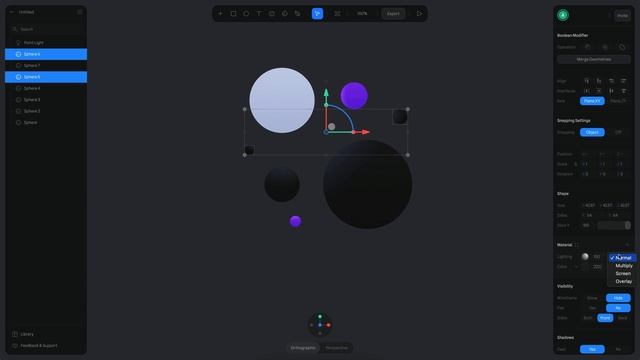 How to create bloom and glow effects in 3D with Spline смотреть онлайн
