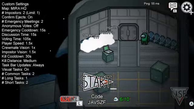 Among Us on SWITCH (playing with viewers and friends) смотреть онлайн