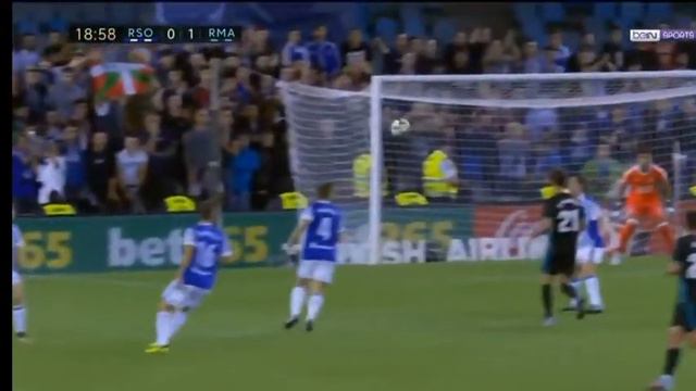 Goal! Borja Mayoral - Real Sociedad Vs Real Madrid 0-1 - 17/9/2017 смотреть онлайн