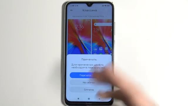 Как вернуть стандартный шрифт на Redmi Note 8 2021 смотреть онлайн