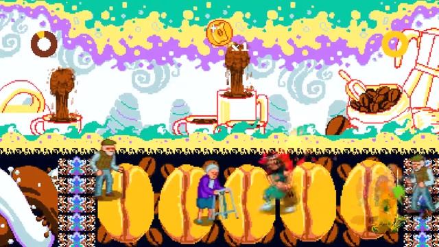 Coffee Crisis PC - Metal, Aliens & Coffee смотреть онлайн