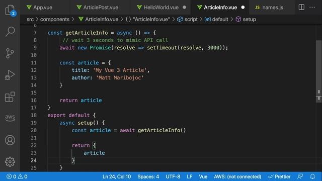 Easy Loading Screens with Vue Suspense Components смотреть онлайн