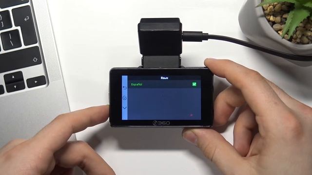 Изменение системного языка 360 DASHCAM G500H/Как сменить язык на видеорегистраторе 360 DASHCAM G500 смотреть онлайн