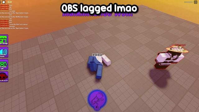 1v1ing A LEADERBOARD Player | Roblox Deflect смотреть онлайн