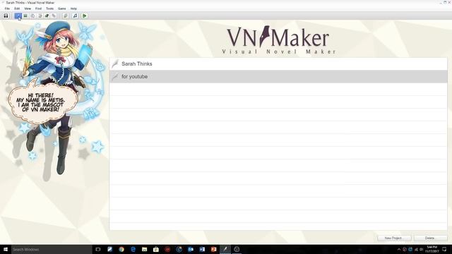 Visual Novel Maker Tutorial - Core Mechanics - Episode 1 смотреть онлайн