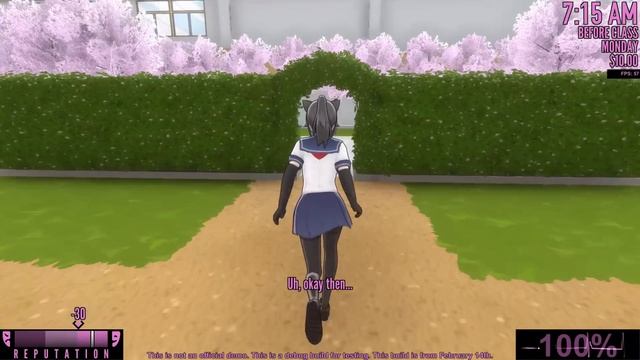 A SECRET UNDER THE CHERRY TREE - Yandere Simulator смотреть онлайн