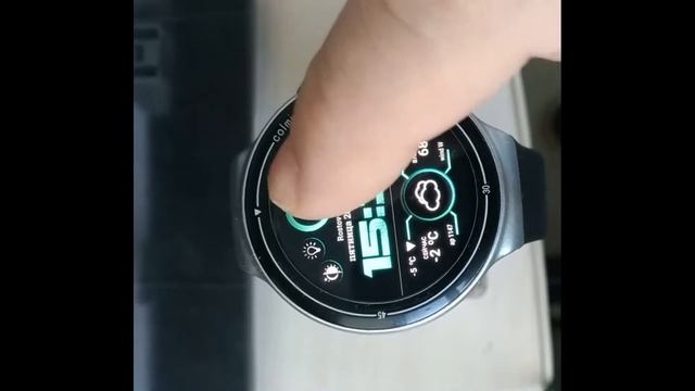 Colmi I1. Работа циферблата с расширением .watch. смотреть онлайн