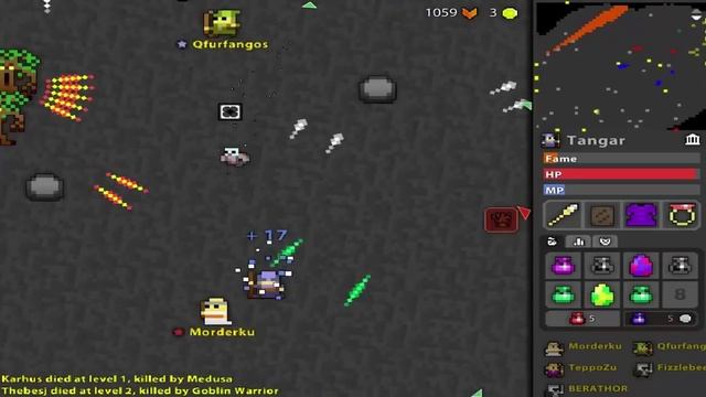 Realm of the Mad God #24 — зельедел — RotMG letsplay (20 lvl wizard) смотреть онлайн