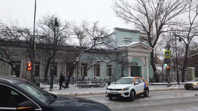 ⁴ᴷ⁶⁰ Walking Moscow: Mayakovskaya Mt., Garden Ring, Malaya Dmitrovka, to Tverskaya - ❄SNOW WALK❄ смотреть онлайн