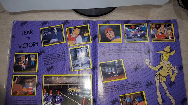 Panini 1993 COMPLETE DC Batman - The Animated Series sticker album review смотреть онлайн