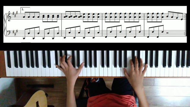 Astronomia (Coffin Dance) ft. Animé - George (Piano) смотреть онлайн