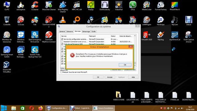 container Comodo VS ZoneAlarm firewall pro / free + Test antivirus смотреть онлайн