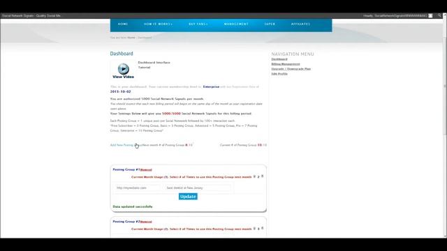 Social Network Signals - Social Media Marketing Software Service смотреть онлайн