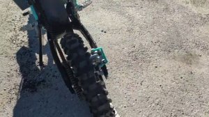 Питбайк Motoland JKS 140 голубой/черный