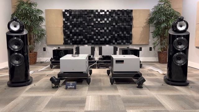 B&W 802D4 + Block Audio SE monos, Block Audio SE pre + Esoteric Grandioso K1X+clock+PS10 смотреть онлайн
