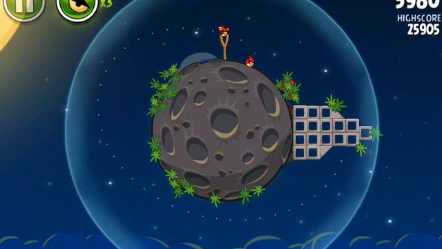 Angry Birds Space 1-3 ☆☆☆ Pig Bang Monaural Sound смотреть онлайн