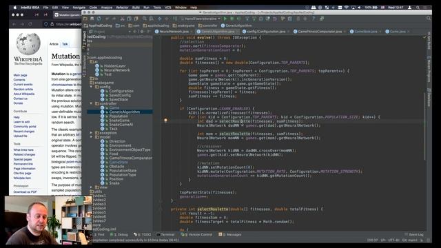 Genetic Algorithm from Scratch | Demystified in Java смотреть онлайн