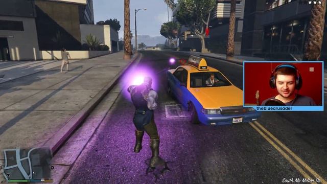 THANOS INFINITY GAUNTLET MOD w/ NEW POWERS! (GTA 5 Mods PC Gameplay) Avengers Endgame смотреть онлайн