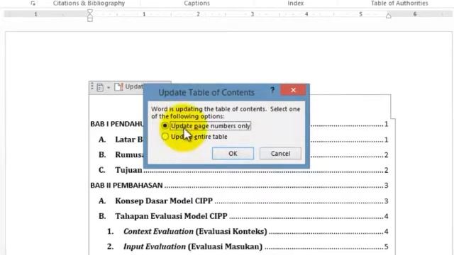 membuat daftar isi otomatis смотреть онлайн