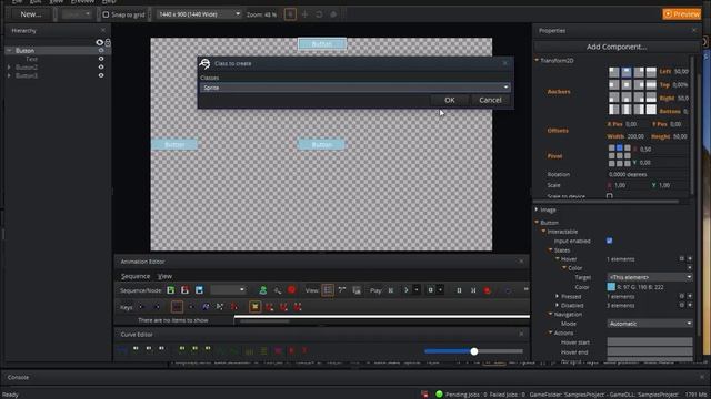 7 Lumberyard - Рассматриваем UI Editor смотреть онлайн