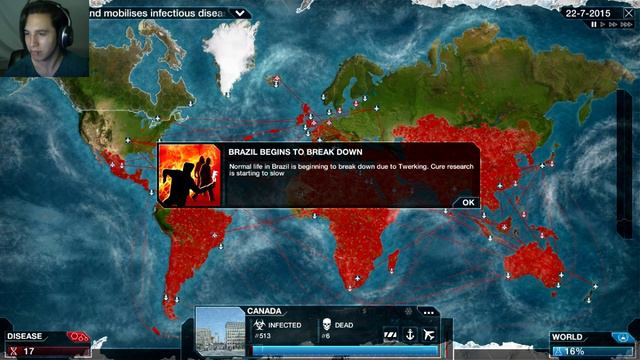 Plague Inc Evolved - DEATH BY TWERKING - Gameplay Part 1 смотреть онлайн