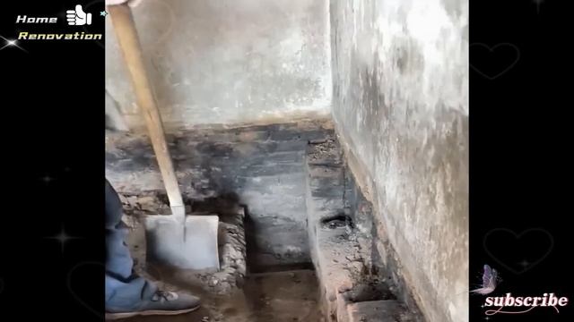Renovation Of Abandoned Old Houses In Heavy Snow#building #renovate
