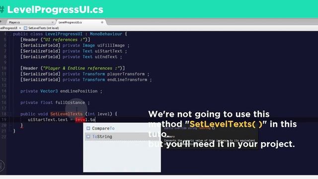 Level progress bar in Unity смотреть онлайн