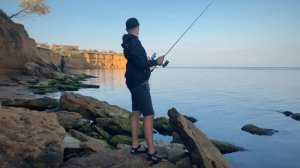 Тестируем морем Favorite Black Swan BSW1-610SUL-HS! Rockfishing на Черном Море!