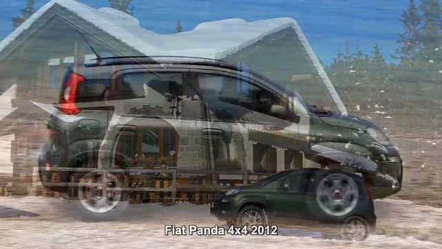 #4668. Fiat Panda 4x4 2012 (потрясающее видео) смотреть онлайн