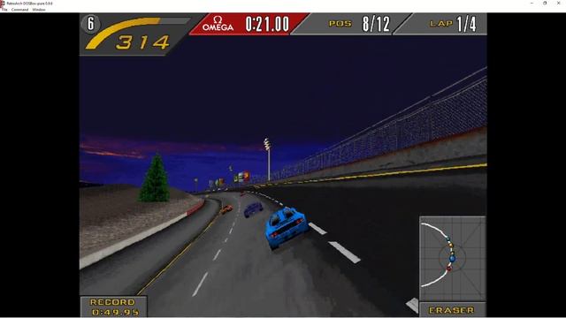 The Need for Speed II Retroarch DOSBox Pure смотреть онлайн