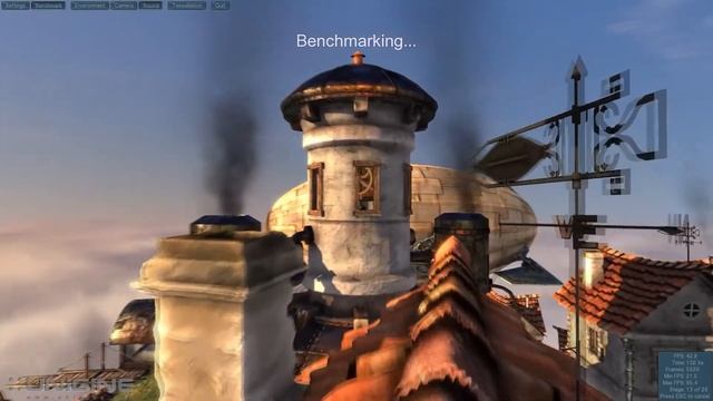 Unigine Heaven Benchmark смотреть онлайн