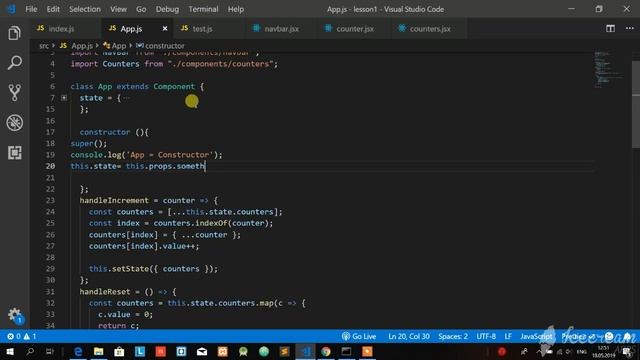 Learn React Part 9 تعلم رياكت смотреть онлайн
