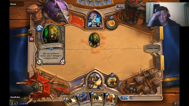 HearthStone - Paladin Arena Gameplay & Chicken Dinner Achievement смотреть онлайн