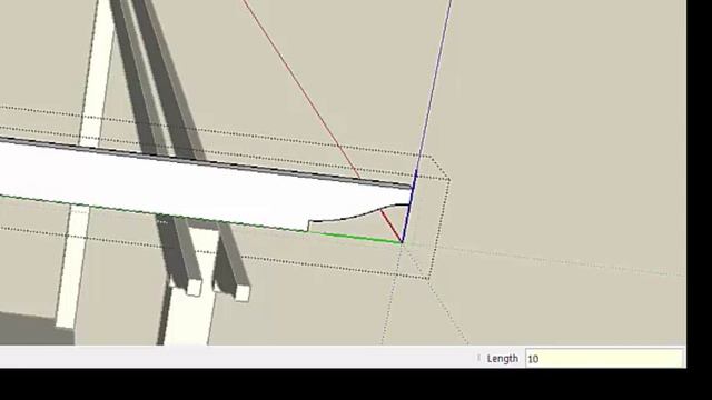 7 Making Rafters from Beams in Sketchup смотреть онлайн