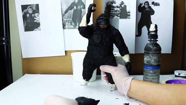 Sculpting Kong 1962 timelapse - Part 2 смотреть онлайн