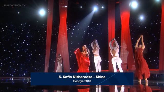 My Top 10 Eurovision Songs from Georgia смотреть онлайн