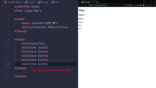 Le HTML en 4 minutes ! смотреть онлайн