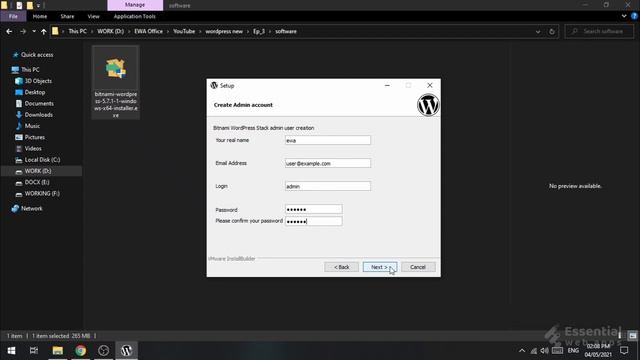 Install WordPress Localhost - How To Install Bitnami WordPress | Part - 01 смотреть онлайн